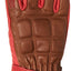 Hestra Henrik Lether Pro skihandschoenen bruin/rood