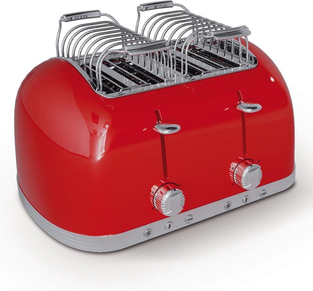 Schneider SCTO4R Vintage look broodrooster