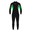 Magic Marine Rental Fullsuit 3/2mm zwart met groen