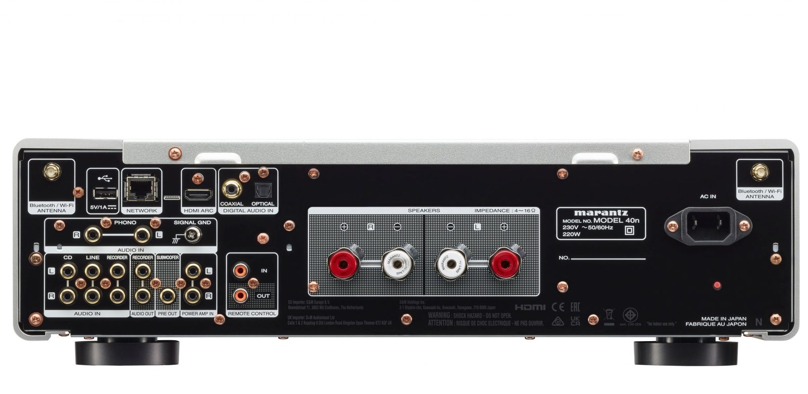 Marantz Model40/N1SG zilvergoud
