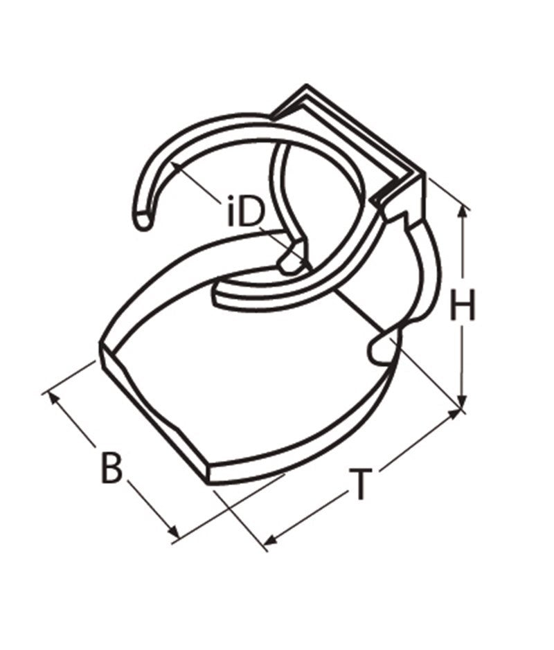 Marinetech RVS bekerhouder