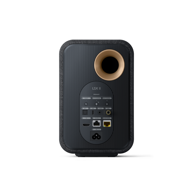 Kef LSX II set in zwart