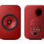 Kef LSX II set in rood all-in-one luidsprekersysteem