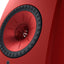 Kef LSX II set in rood all-in-one luidsprekersysteem