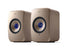 Kef LSX II set in beige