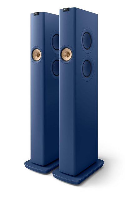 Kef LS60 Wireless set blauw