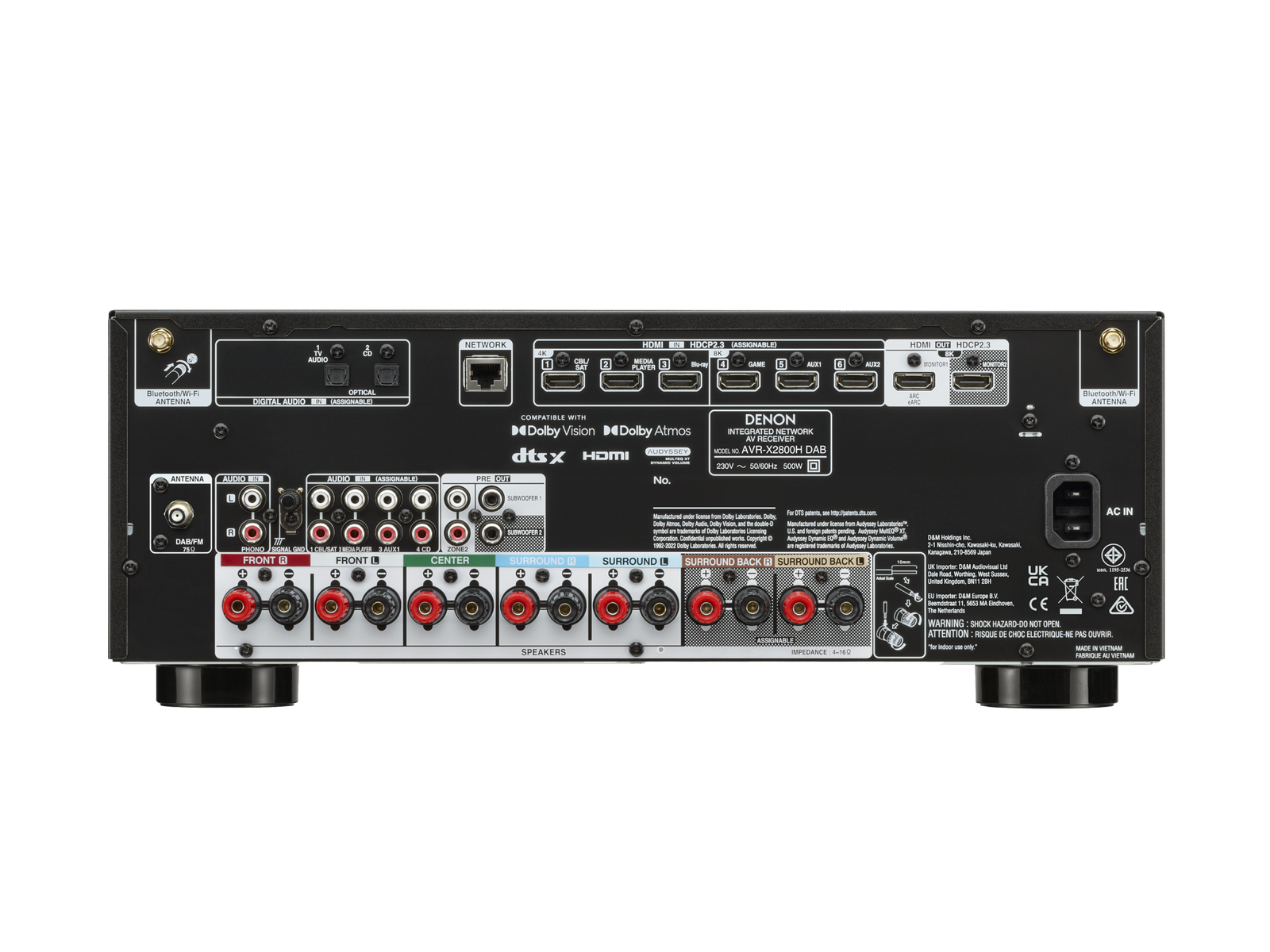 Denon AVR-X2800HDABBKE2