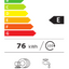 Sharp QWNS1CF49ESEU vrijstaande smalle 45 cm brede vaatwasser