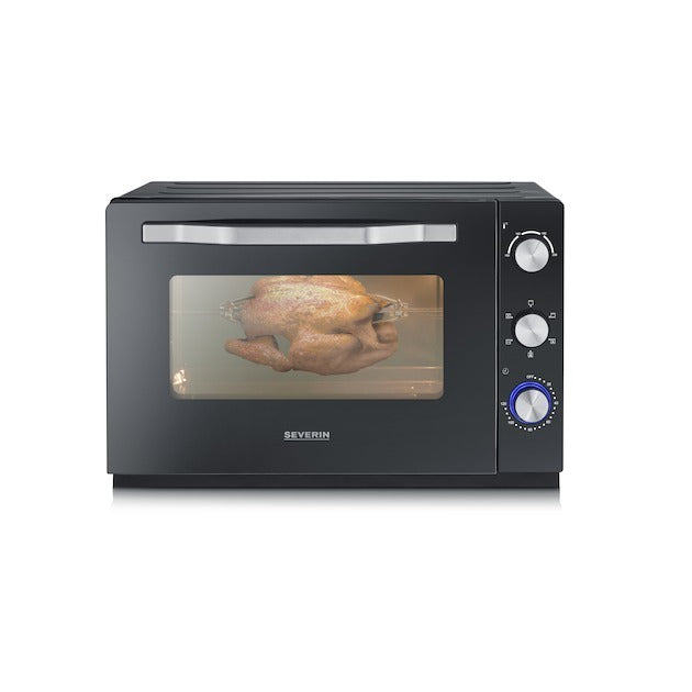 Severin TO2073 oven met inhoud 60 liter, hetelucht,grill en pizzasteen