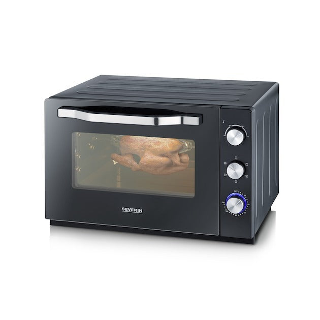 Severin TO2073 oven met inhoud 60 liter, hetelucht,grill en pizzasteen