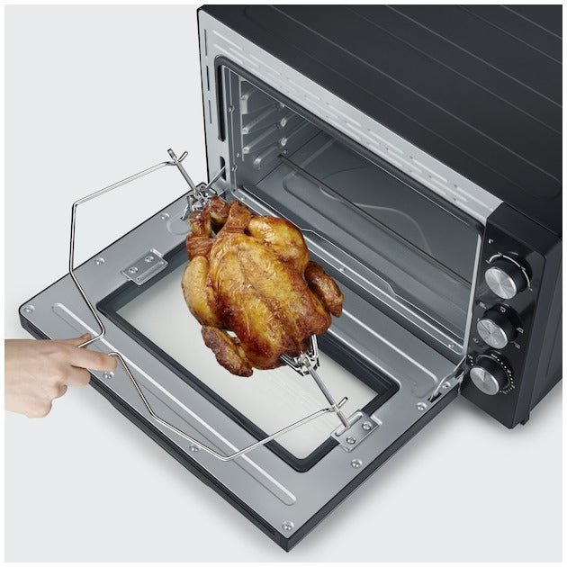 Severin TO2073 oven met inhoud 60 liter, hetelucht,grill en pizzasteen