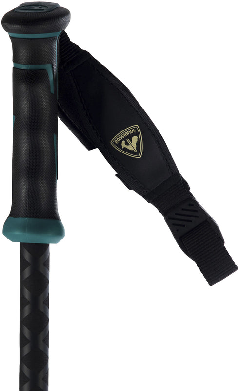 Rossignol Escaper Telescopic Safety toerski stokken 110-135 cm zwart/groen