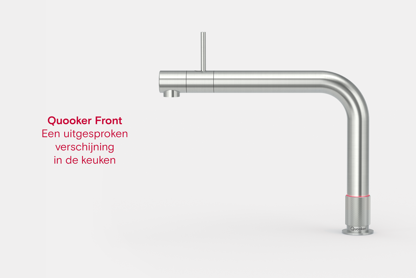 Quooker Front Combi+ met Combi+ reservoir voor 7 liter en warm/koud waterleiding