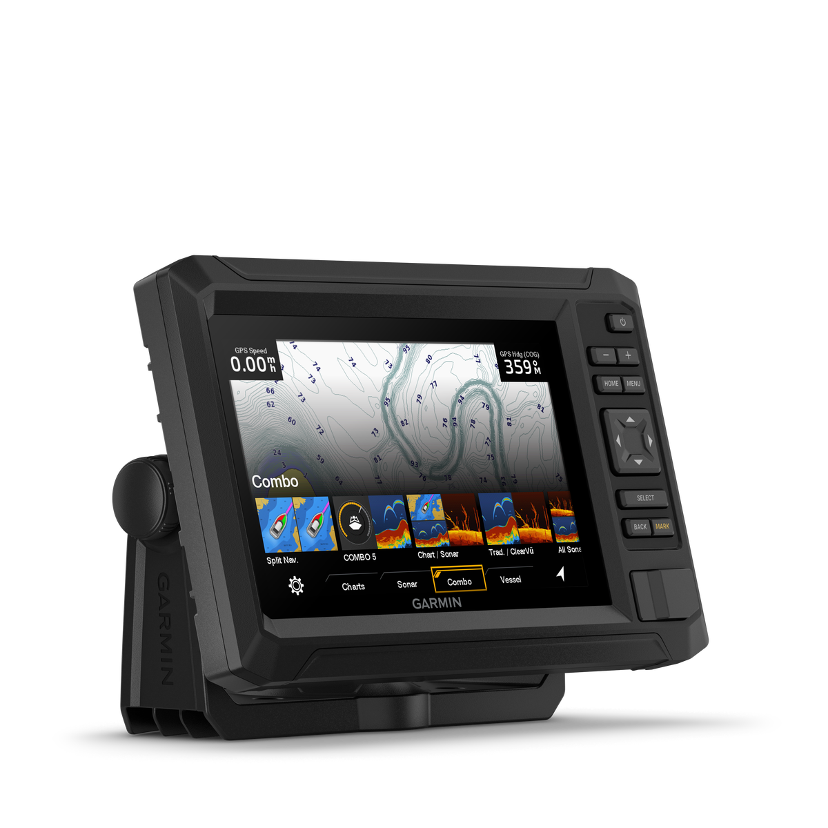 Garmin Echomap UHD2 72cv kaartplotter / fishfinder met GT20-TM transducer