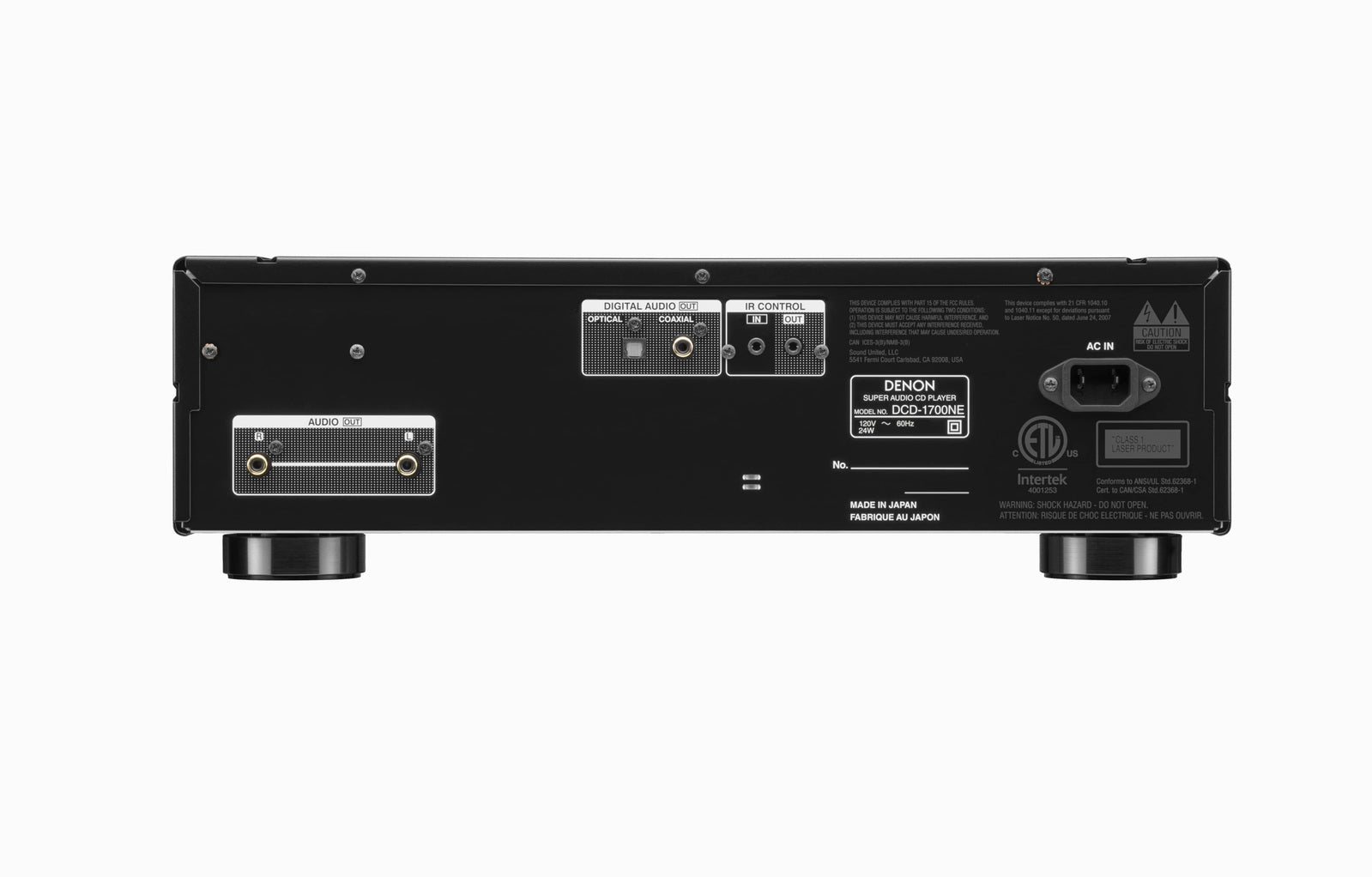 Denon DCD1700NEBKE2