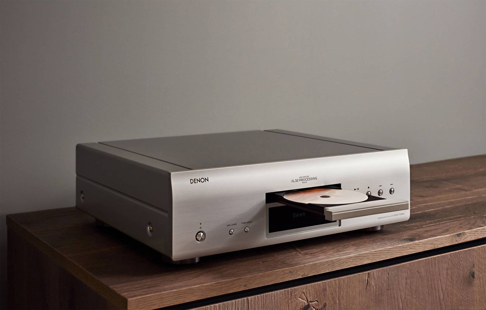 Denon DCD1700NESPE2 CD speler geschikt voor CD en SACD resolutie