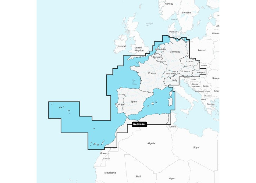 Navionics MSD/NAV+ Large EU646L