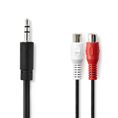 Nedis 3,5mm Jack 2x RCA tulp