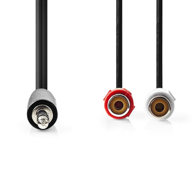 Nedis 3,5mm Jack 2x RCA tulp