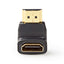 Nedis HDMI Adapter AV verloopplug van HDMI female Connector naar HDMI male