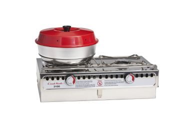 Omnia Oven mobiele oven rood