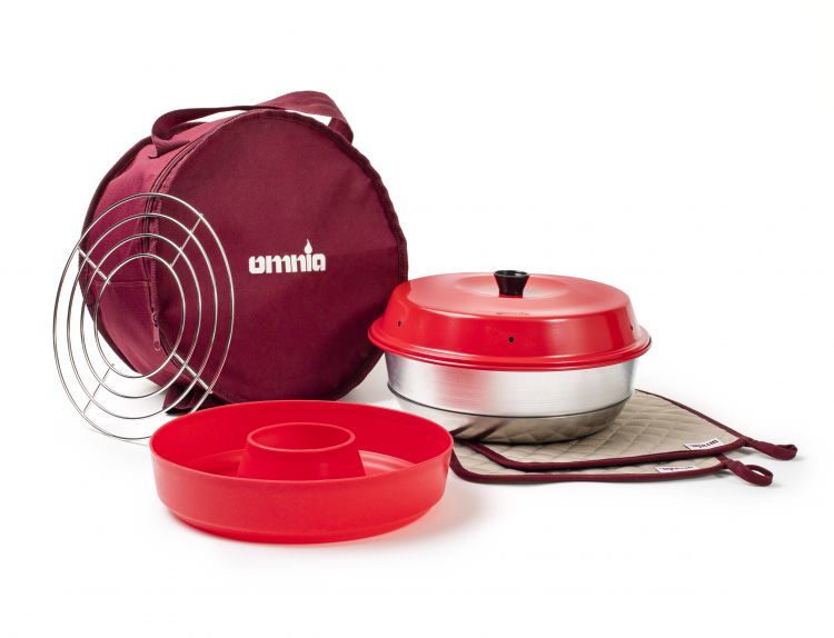 Omnia Kit 1 Oven 5-delige set rood