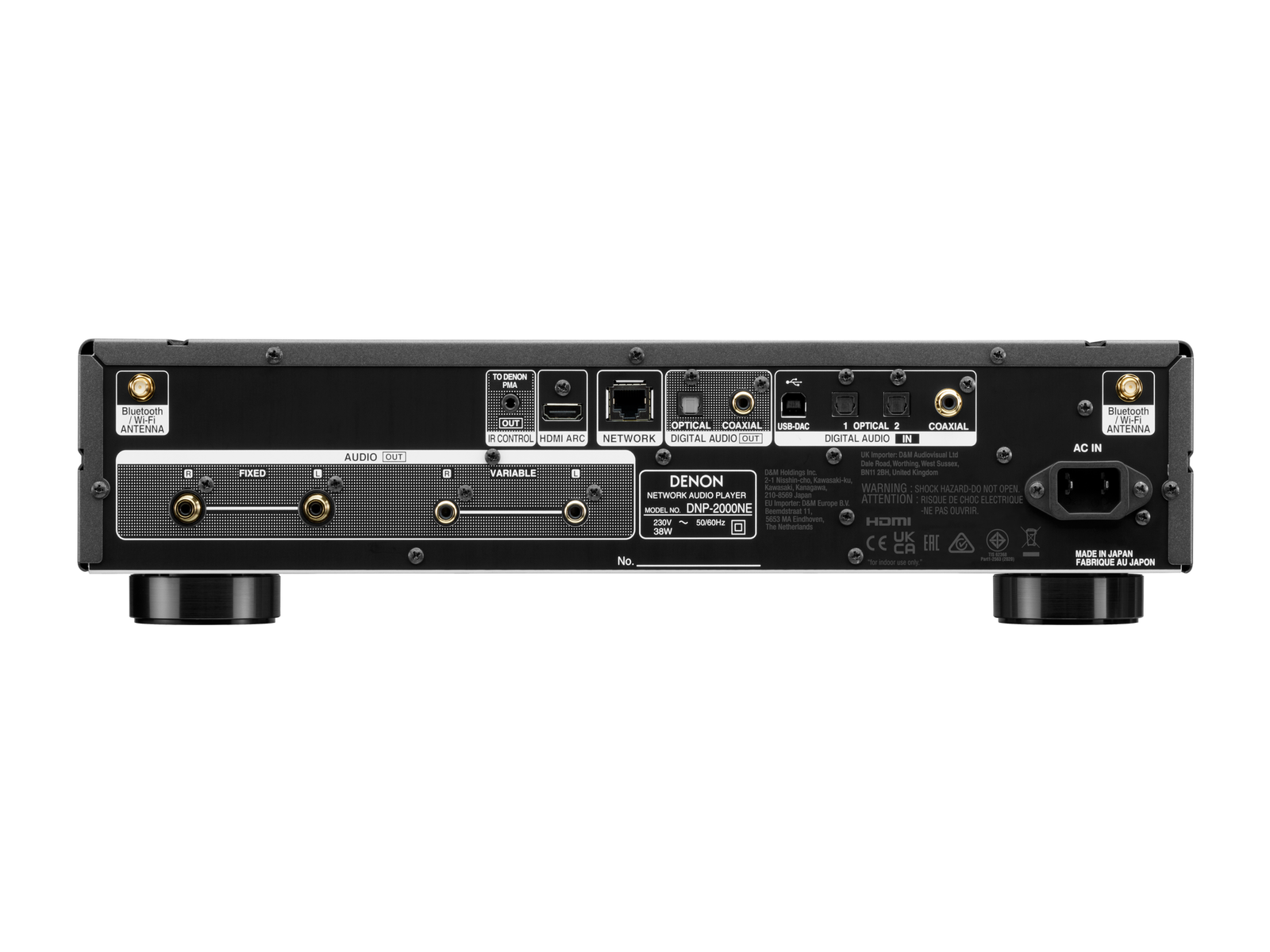 Denon DNP-2000NE grijs