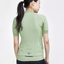 Craft ADV Endurance Jersey fietsshirt korte mouwen groen dames