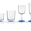 Palm Scheepsservies Marc Newson Wijnglazen set 6 stuks blauw
