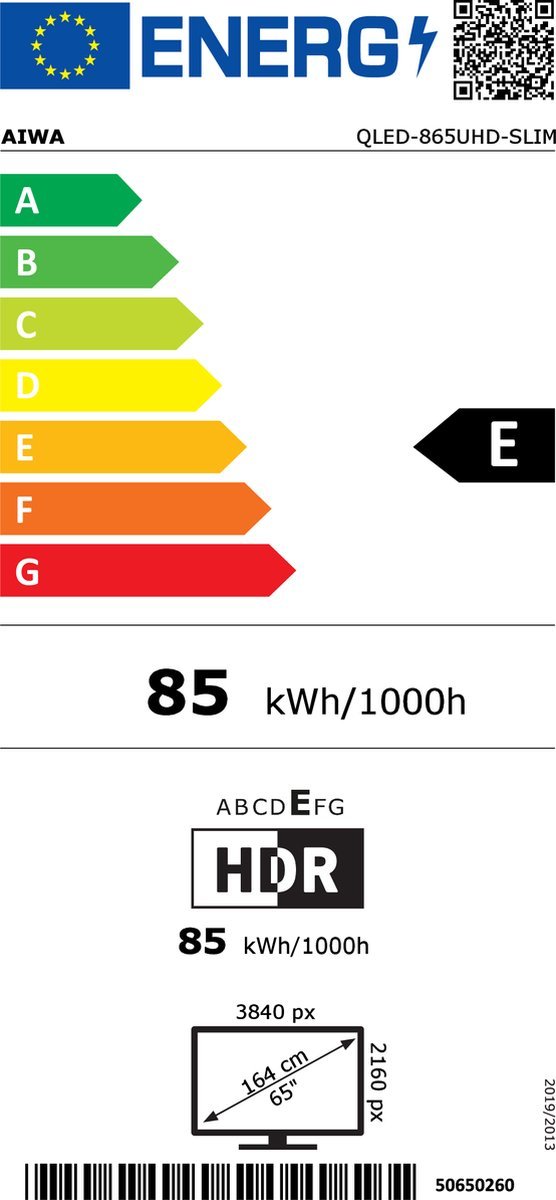 Salora 43FV210 met Vidaa Smart televisie