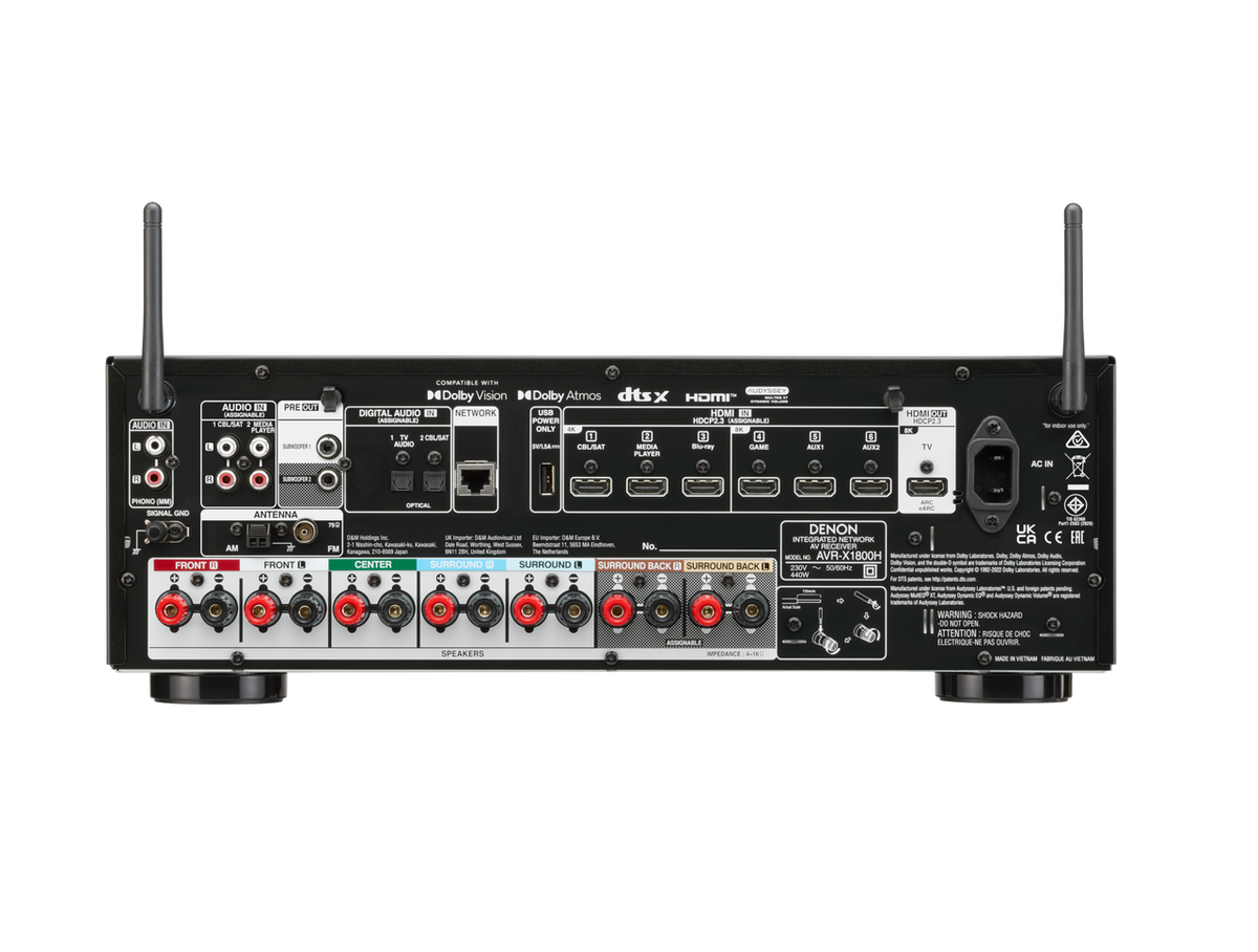 Denon AVR-X1800H DAB