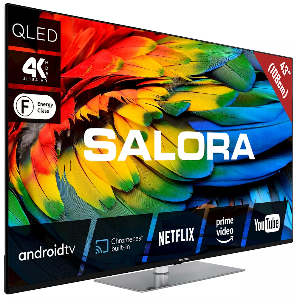 Salora 65QLED440 Smart televisie met QLED scherm