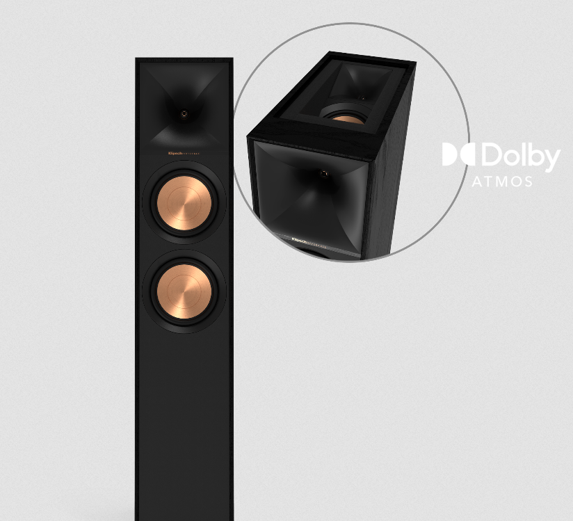 Klipsch R-605FA zwart