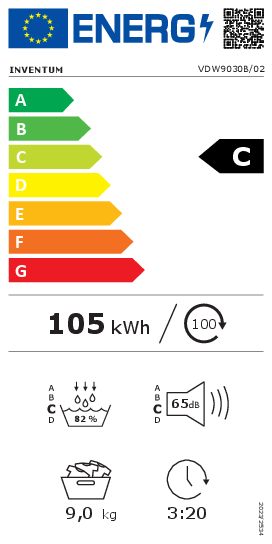 Inventum VDW9030B zwart