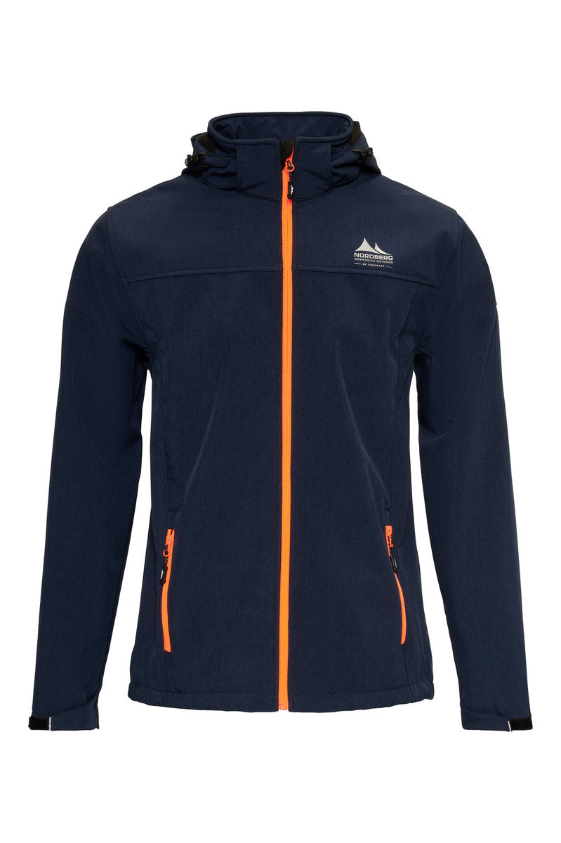Nordberg Mats softshell ski jas heren navy