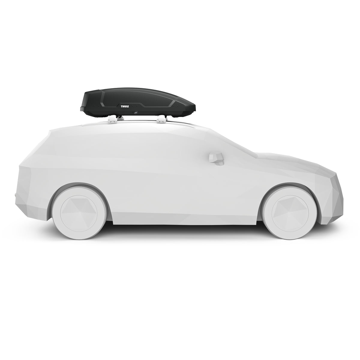 Thule Force XT M dakkoffer zwart