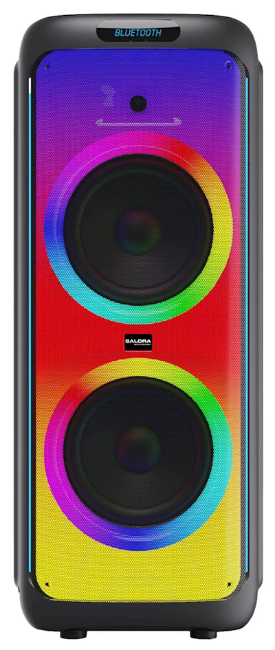 Salora Partyspeaker XXL1 met microfoon en Karaoke functie