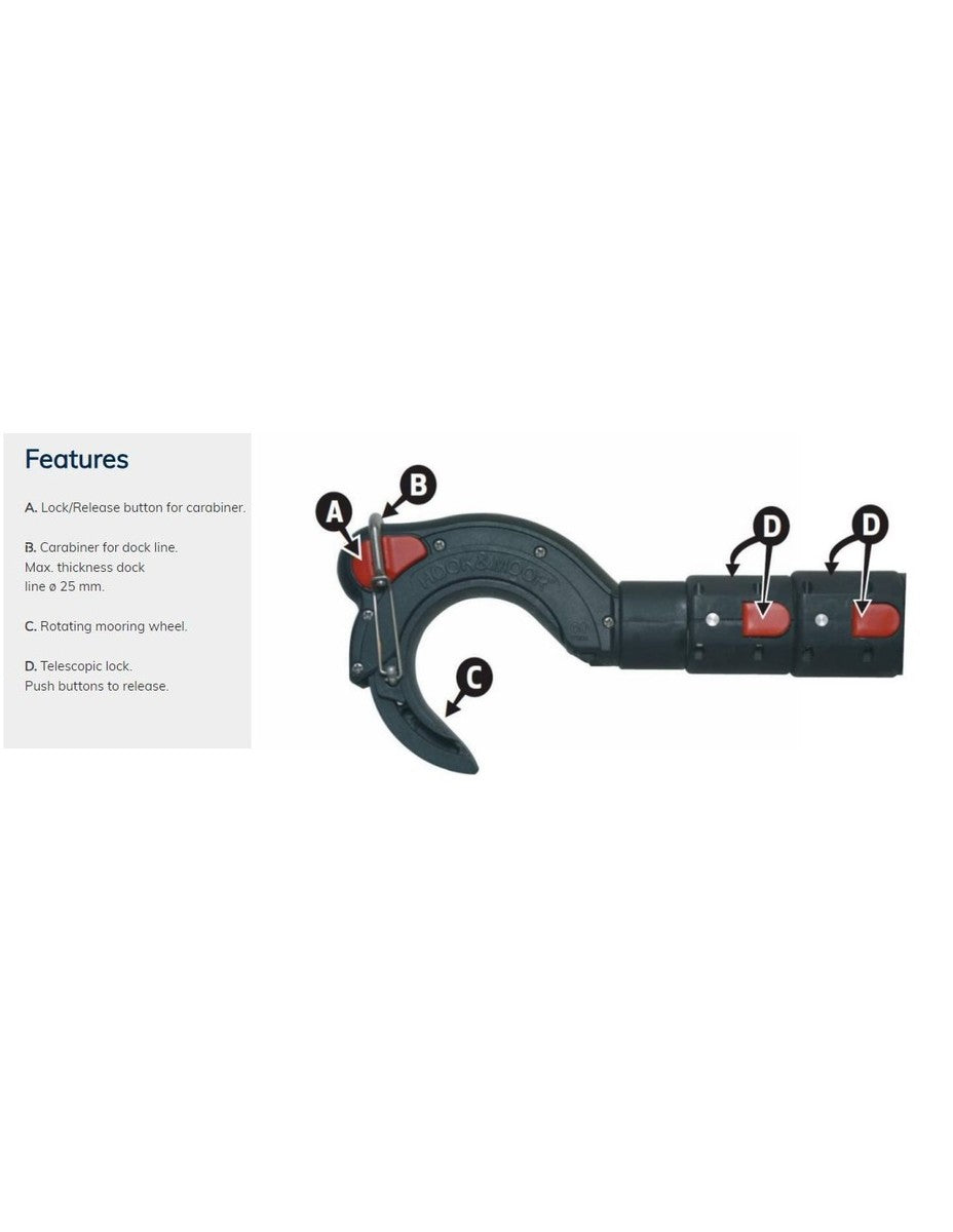 Hook & Moor Vario 1.8 m 45 mm