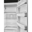 Smeg FAB28RBL5 Jaren 50 Model, deur draaiend naar rechts