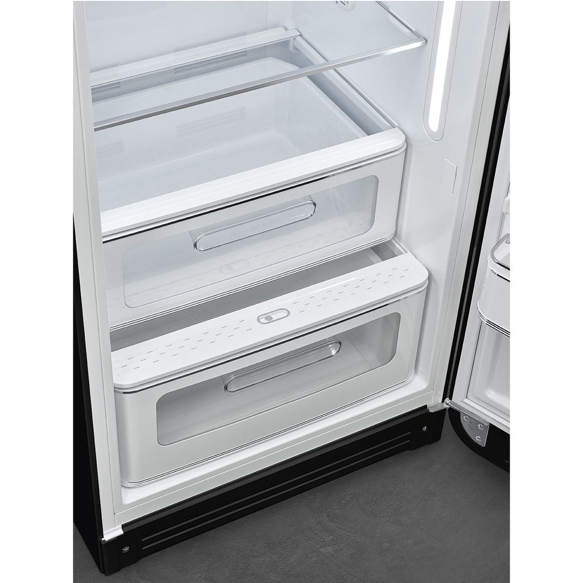 Smeg FAB28RBL5 Jaren 50 Model, deur draaiend naar rechts