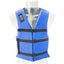 Besto Tas met 6 Allround Fit 50N zwemvesten rood/blauw