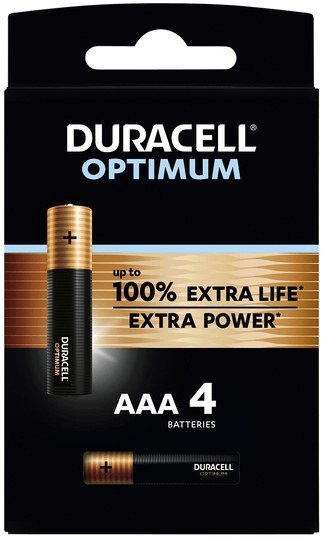 Duracell AAA Optimum Alkaline