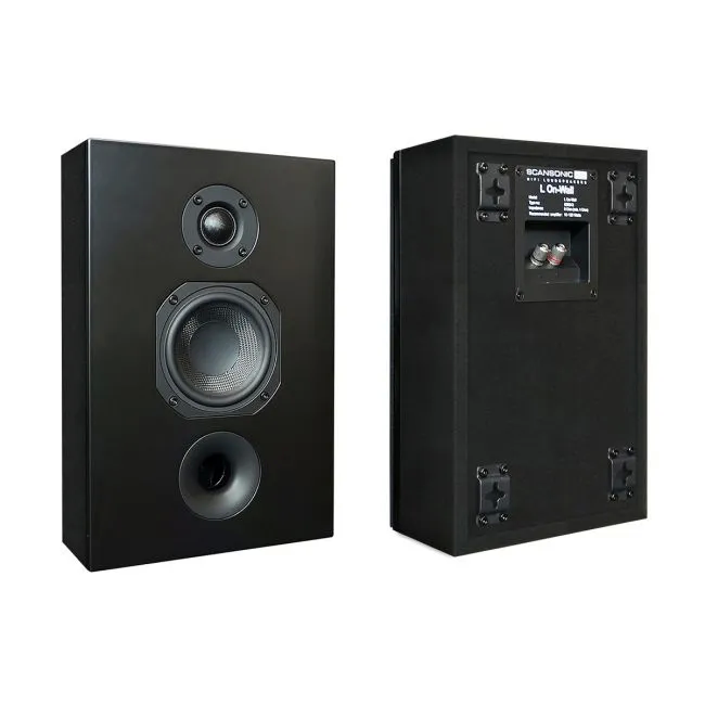 Scansonic L On Wall zwart