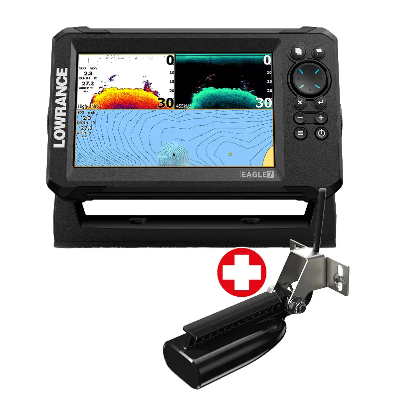Lowrance Eagle 7 met SplitShot HD