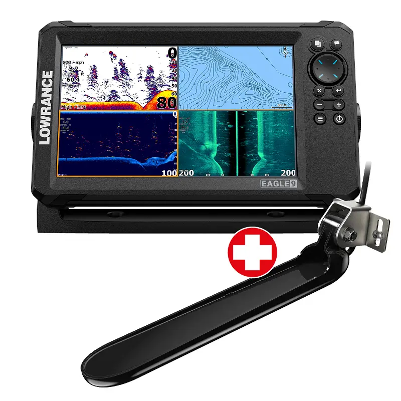Lowrance Eagle 9 met TripleShot