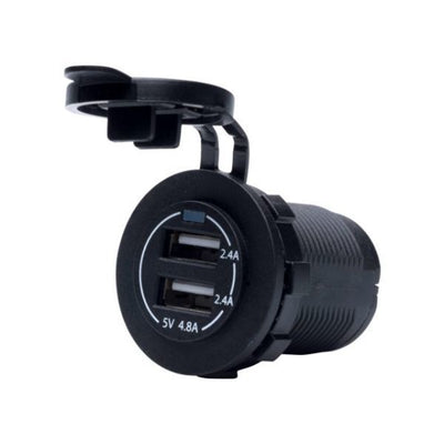 Talamex USB stopcontact dubbel