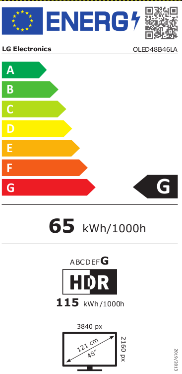 LG OLED48B46LA