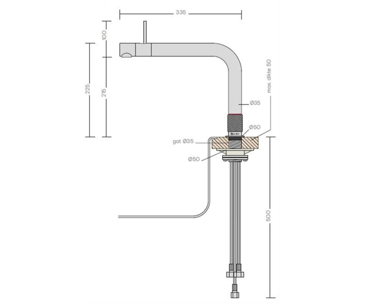 Quooker Front Zwart