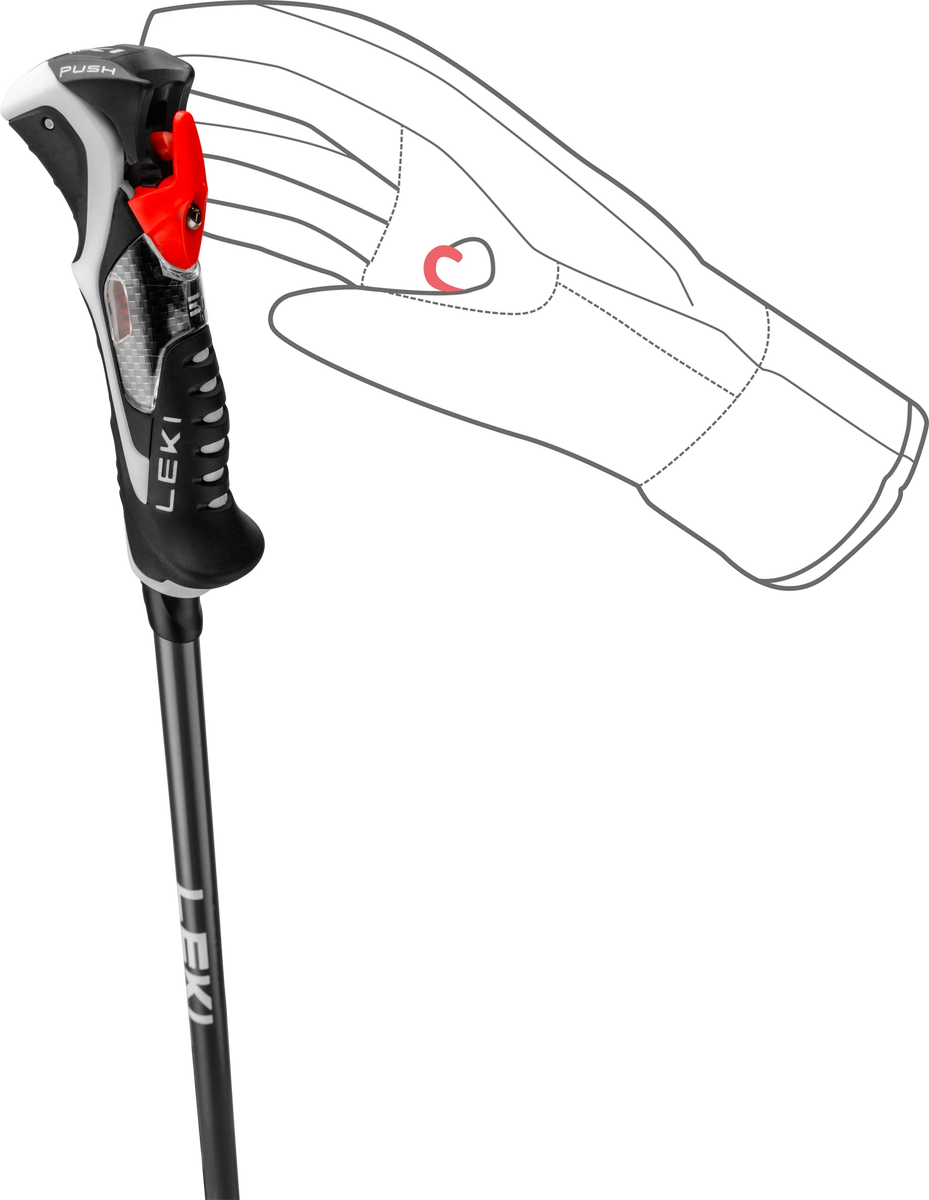 LEKI Carbon 14 3D 135 cm