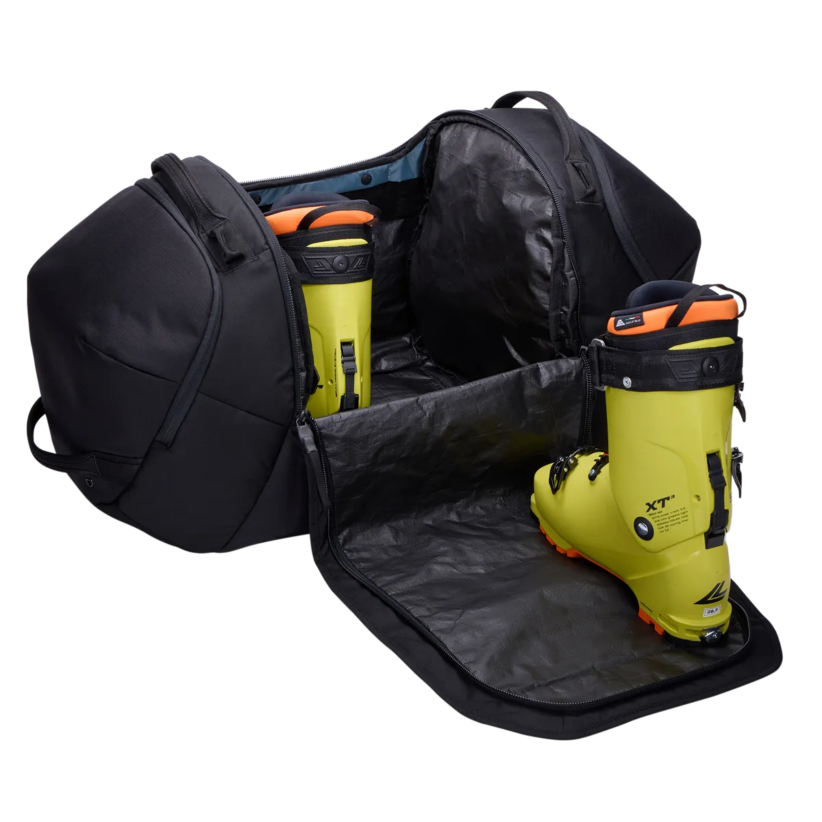 Thule RoundTrip ski- en snowboard duffel 80L zwart